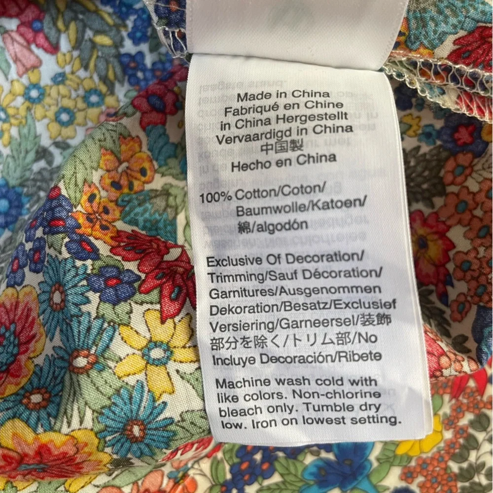 J. Crew Liberty Fabrics floral blouse - Picture 7 of 9